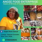 A picture of This is Angee Ohotu Samuel CEO of Angee food we