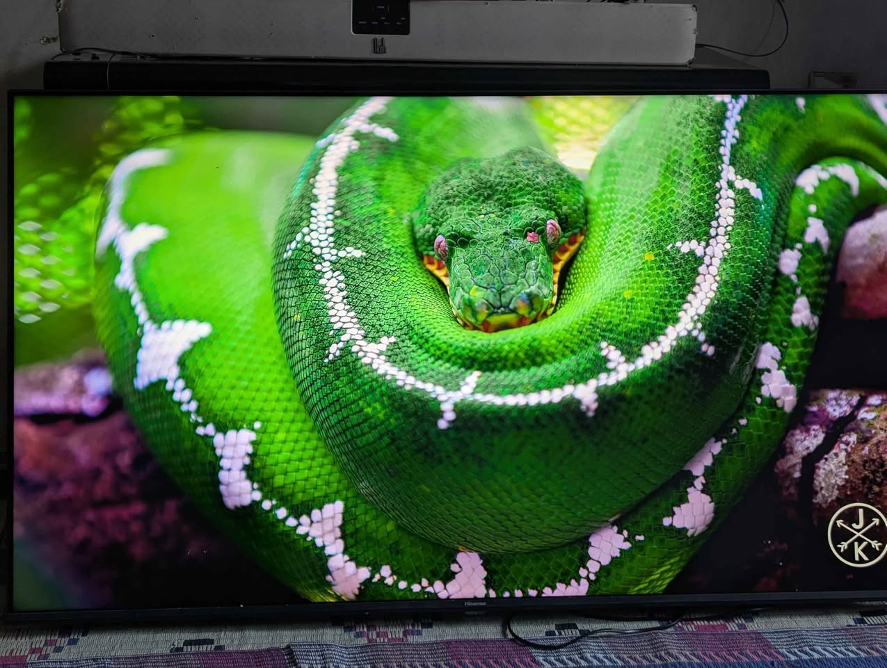 A picture of Hisense smart Tv nch55