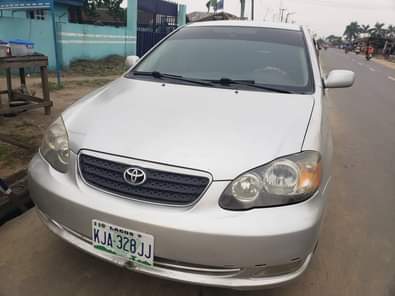 A picture of Just in Belgium grade corolla 8months old Toyota corolla 2007