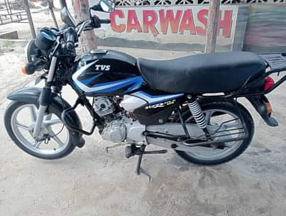 A picture of Inauzwa Pkpk kali Sana full documents TVS STAR 125 HLX