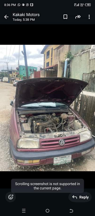 A picture of First body Engine and Gear no battery price 950k settlement