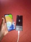 A picture of Faulty phones. Samsung Galaxy A03 32gb 3gb ram and black