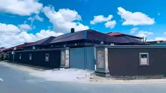 newly built houses