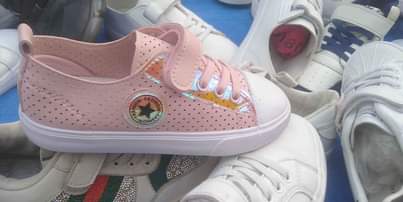 A picture of Converse shoes