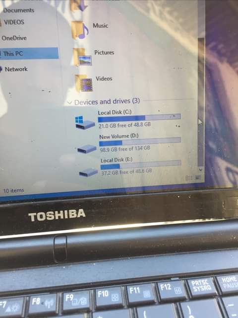 toshiba laptops