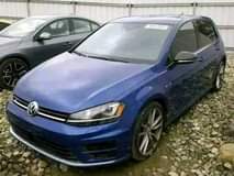 A picture of Volkswagen Golf 7 for sale at Lagos state 900 000