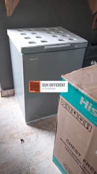 A picture of Brand new hisense deep freeze Price 220k Location onitsha