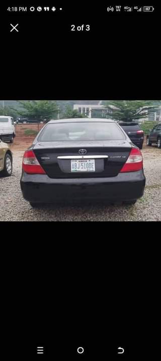 A picture of Toyota Camry 04 08150544044