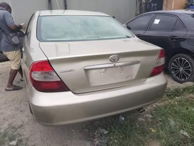 A picture of 2003 Toyota Camry clean Nigerian use with leather seat Price
