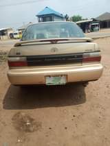 A picture of Corolla old model Good body and gear location is Ikorodu