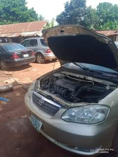 A picture of it s now urgent Toyota Corolla For better price 1