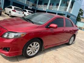 A picture of Registered Toyota Corolla sport 09 engine AC and gear in