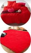 A picture of Faux fur 3pc duvets Size 4 6 5 6 6