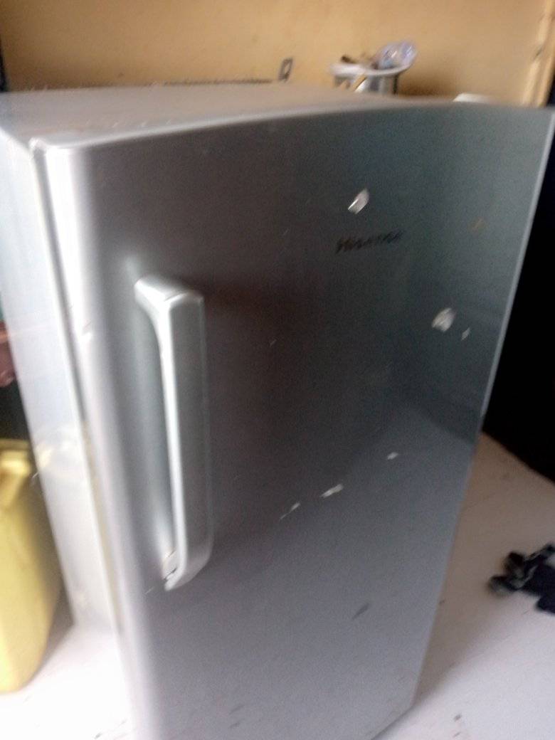 A picture of Hisence fridge
