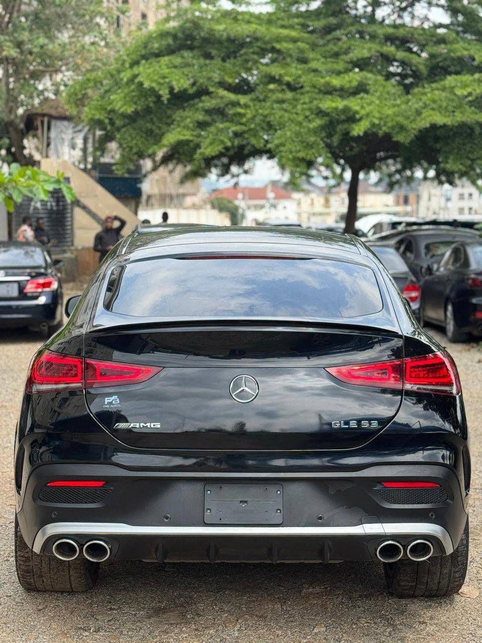A picture of FOREIGN USED 2021 MERCEDES BENZ GLE 53 AMG COUPE