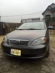 A picture of Toyota Corolla 2006 model nothing to fix everything working perfectly