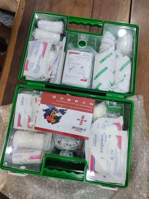 A picture of First aid box