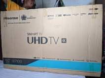 A picture of Hisense inch 50 full box safi smart tv 4K