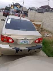 A picture of Toyota Corolla for sale first flash body 2005 model engine
