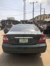A picture of Toyota camry 2003 registered