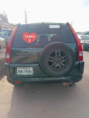 A picture of Registered Honda CRV 2004 model