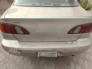 A picture of 1999 Corolla untempered engine and gear Price 1m Location Abuja