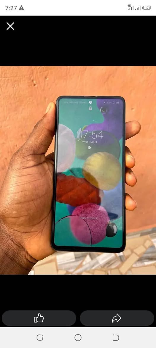 A picture of Samsung Galaxy A51