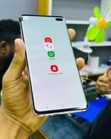A picture of Samsung galaxy s10 plus 128GB at 550k