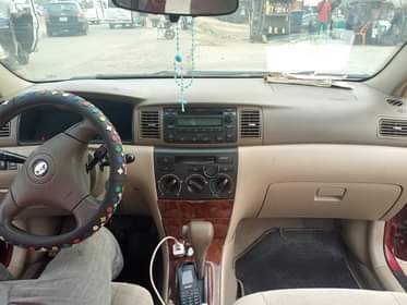 A picture of NEATLY USED 2007 MODEL TOYOTA COROLLA Raw Pure First body