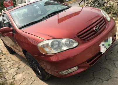 A picture of Toyota Corolla 04 05 Model Belgium Standard Pristine condition in