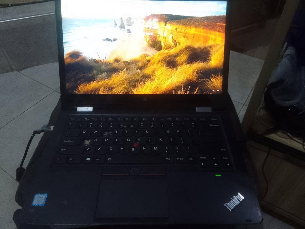 A picture of i7 Lenovo laptop