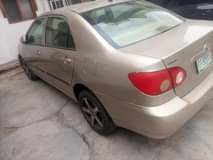 A picture of Nigeria use Toyota Corolla