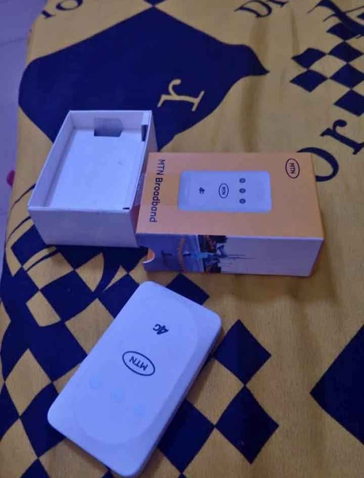 A picture of MTN 4G MIFI WITH 30GB DATA bundle OPEN BOX SERIOUS