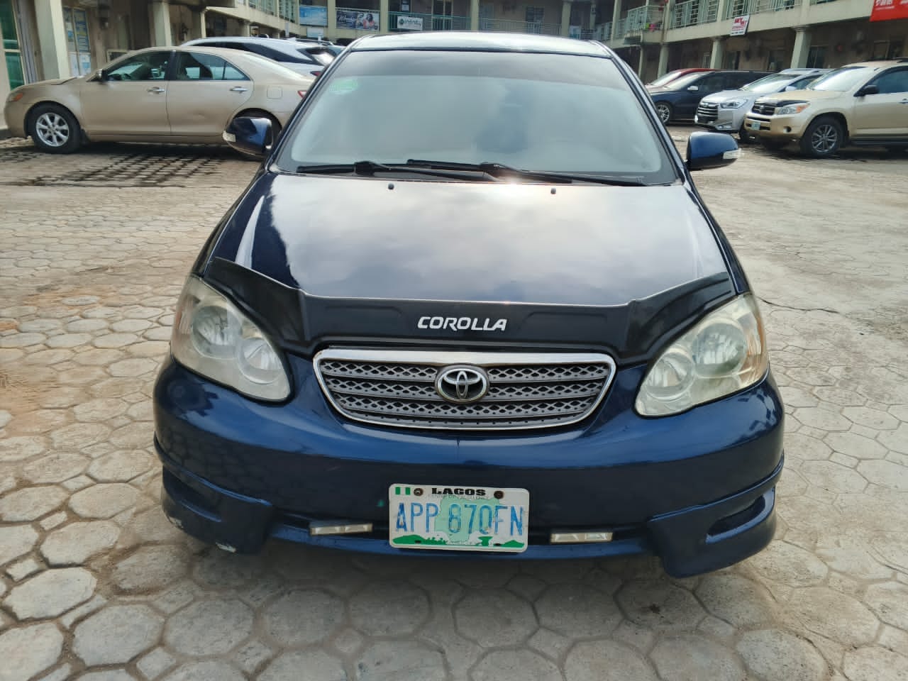 A picture of Registered corolla 06