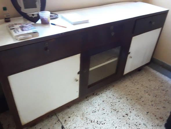 A picture of Mavule cabinet mavule bed and exercise bicycle