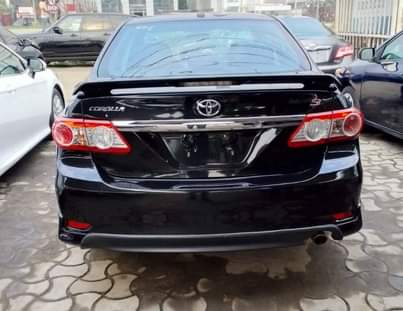 A picture of For Sale Foreign Used Toyota Corolla Sport 2012 Model Accident