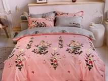 A picture of 10pcs duvets covers 2pillowcases 2 bedsheets 2 cushions 1duvet 1