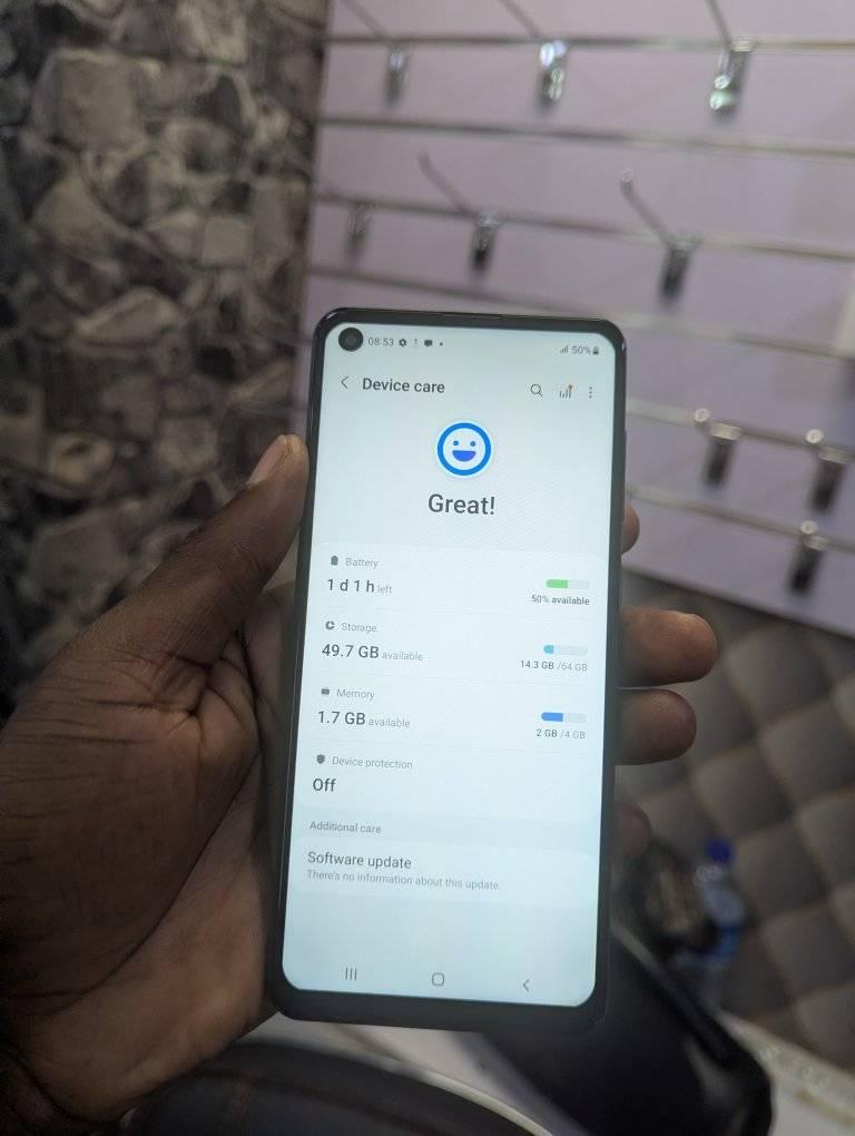 A picture of Samsung A21S