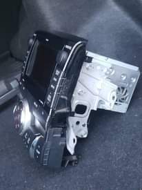 A picture of Original mark x new shape car radio