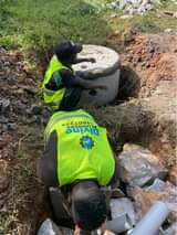 A picture of A biodigester plant installation