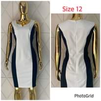 A picture of Office dresses at 45k each. 0706620111. Ntinda.