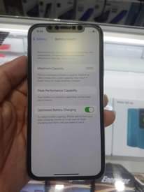 A picture of iPhone X with faulty back camera