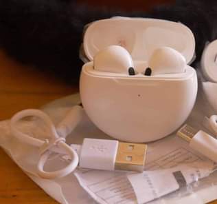 A picture of Tws wireless earbuds
