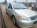 A picture of Toks Standard corolla 06 first body and first register from