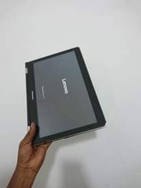 A picture of touchscreen still laptop Lenovo