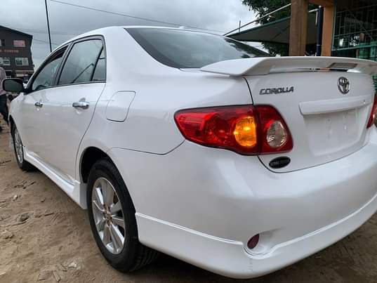 A picture of Corolla sport 2011