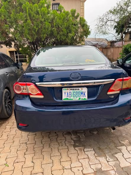 A picture of Toyota Corolla 2012 model