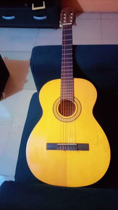 A picture of URGENT SALE Very Neat London used Acoustic Guitar For Quick