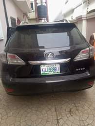A picture of Tok standard Lexus Rx350 2010 facelift to 018 Location asaba