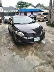 A picture of 2010 Toyota corolla Neatly used with everything very okay and